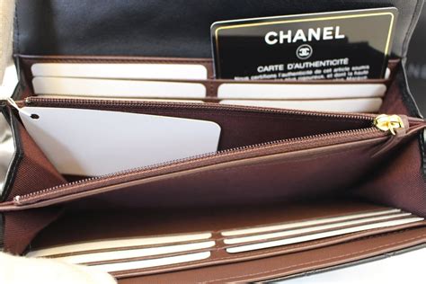 chanel lambskin long wallet|fashionphile Chanel lambskin wallet.